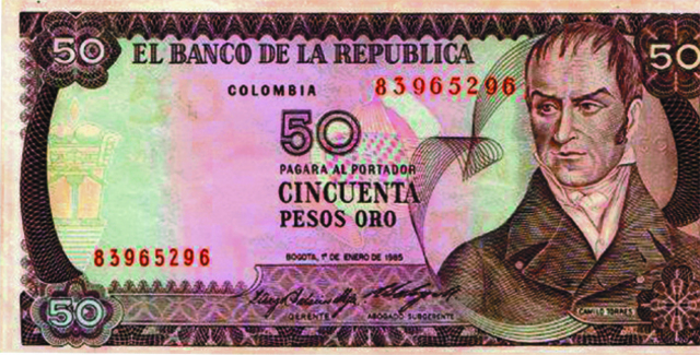 Nacimiento del peso en Colombia
