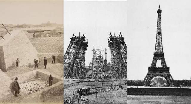 Se da el auge del acero con el inicio de la construcción de la Torre Eiffel por Gustave Eiffel que fue hecha con acero, actuando sobre la industria siderúrgica