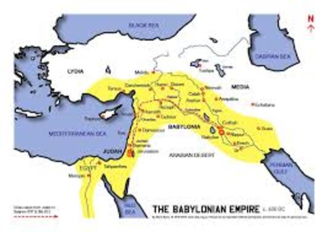 Map of Babylonian Empire