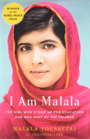 Malala writes a book.