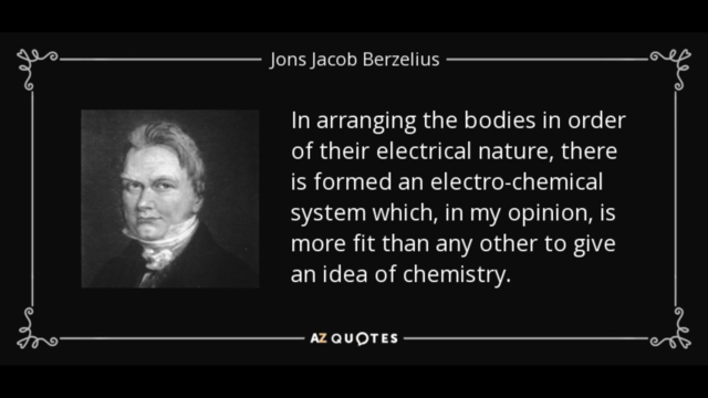 Chemistry development “ Berzelius atomic weights”