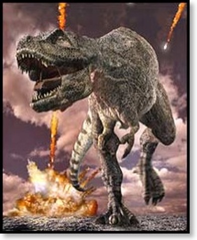 Dinosaurierna dör ut