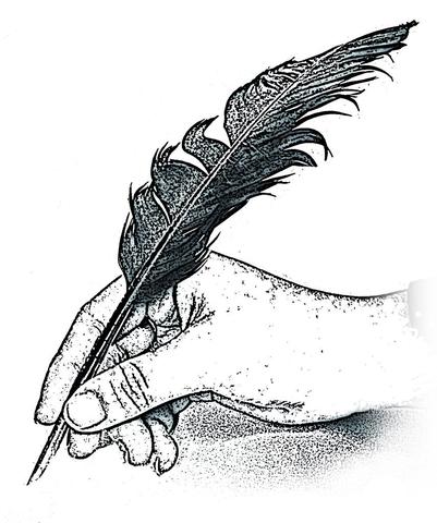 Writes her first poem