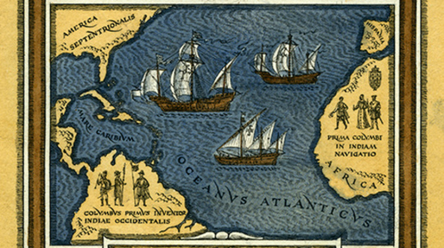 Columbus upptäcker Amerika