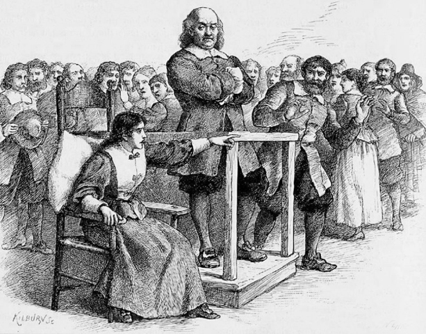 First of the Salem witch trials takes place