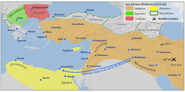 DINASTÍA HELENÍSTICA