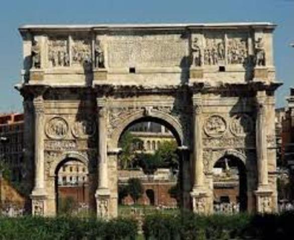 ARCO DE SEPTIMIO SEVERO EN EL FORO ROMANO