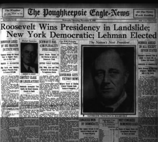 FDR Elected