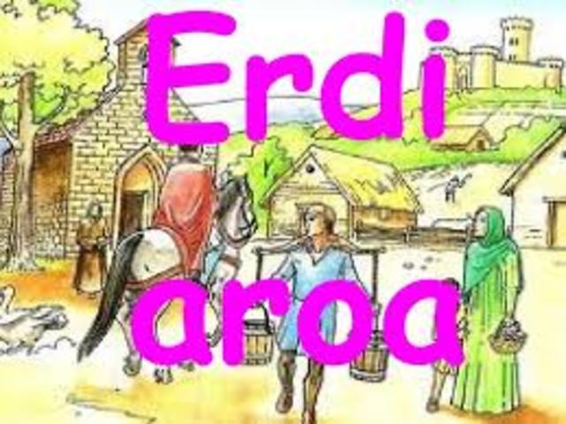 ERDI AROAREN AMAIERA