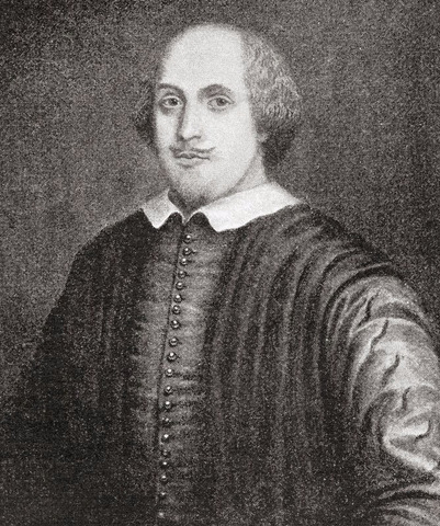 Shakespeare dies on his birthday