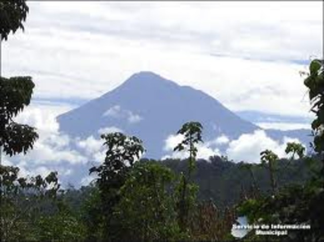 Nevada en el Volcán Tajumulco (Guatemala)