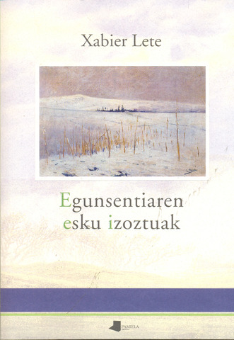 Recibe el premio de la crítica de poesia en euskera