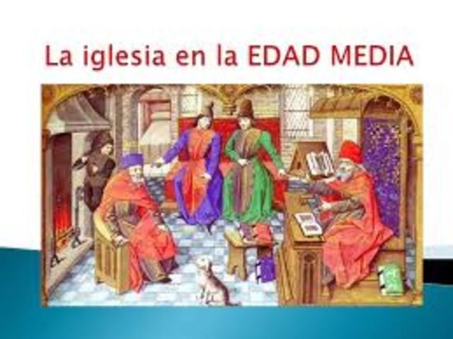 Edad Media-La Iglesia Católica.