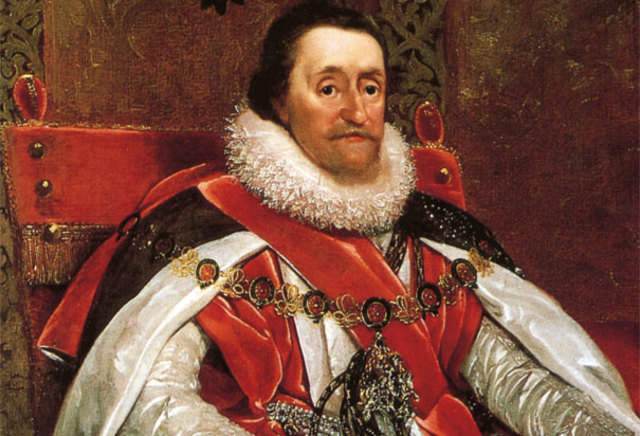 King James VI ascends to throne