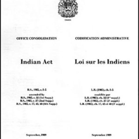 Loi sur les Indiens