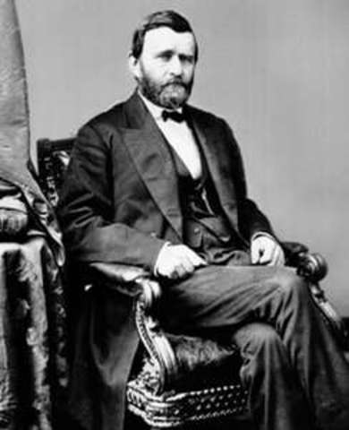 Ulysses S. Grant Takes Office