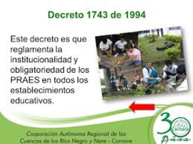 Decreto 1743 de 1994