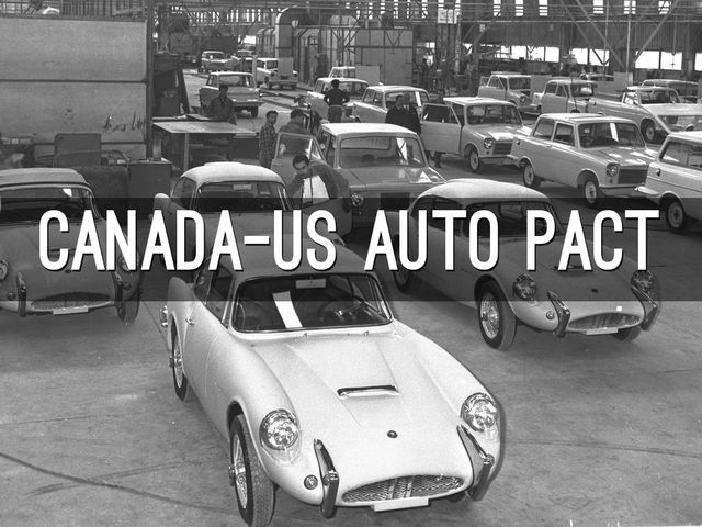 Canada US Auto Pact (Automotive Products Trad Agreement)
