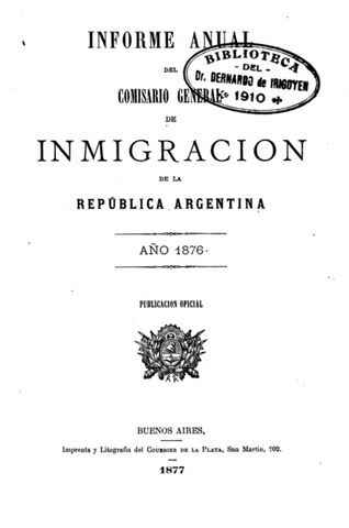 Se creó la Dirección General de Inmigración