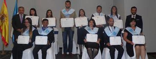 1952 graduación de estudiantes