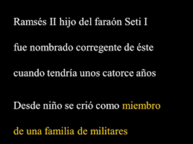 REINADO DE RAMSES II