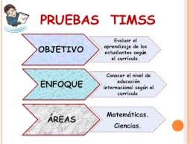 TIMMS “Tendencias en el Estudio Internacional de Matemáticas y Ciencias”