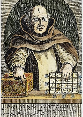 Protesta contra las indulgencias