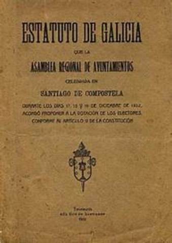 Aprobación del Estatuto de Cataluña