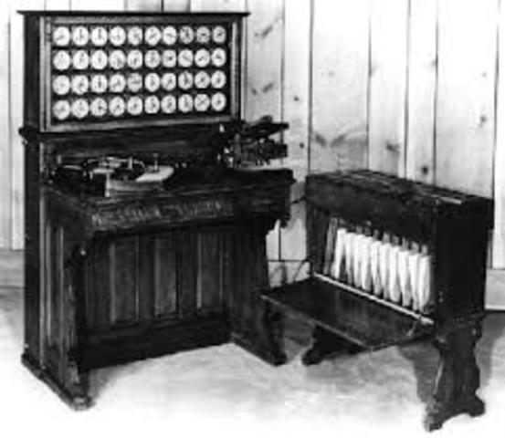 Maquina de Tarjetas Perforadas