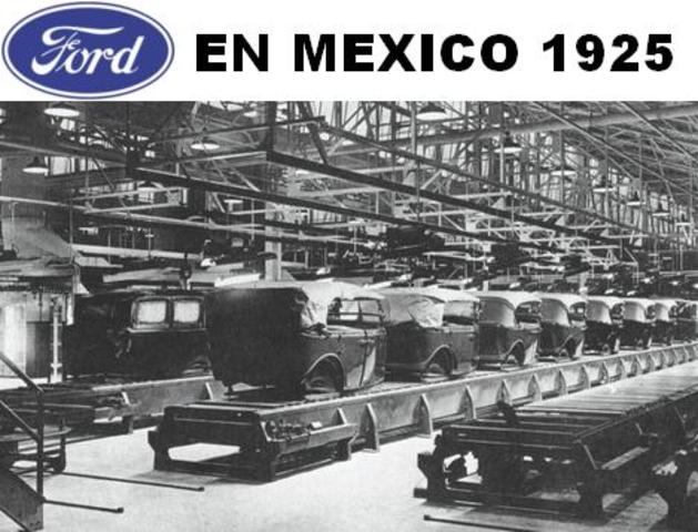 Ford se convirtió en una de las primeras automotrices en nuestro país.