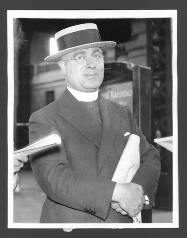 Father Coughlin attacks FDR and Jews