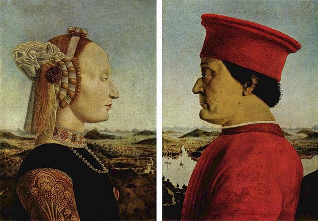 Retrato de los Duques de Urbino​
