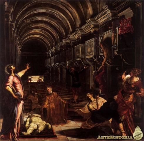Hallazgo del cuerpo de San Marcos​