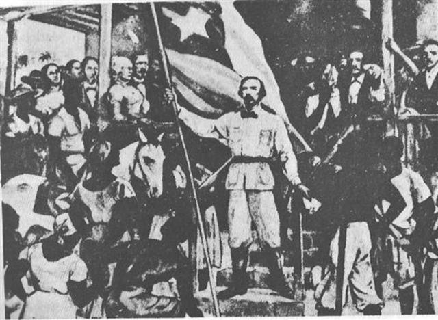 La independencia  de Cuba