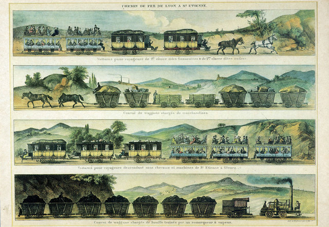 Premier chemin de fer en France