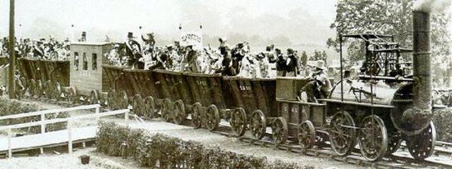 Première locomotive en France