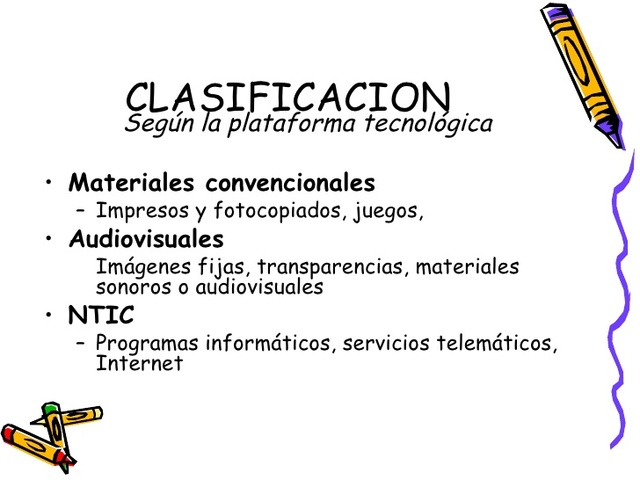 Recursos educativos digitales
