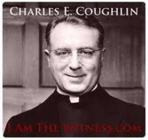 Father Coughlin Attacks FDR, Jews