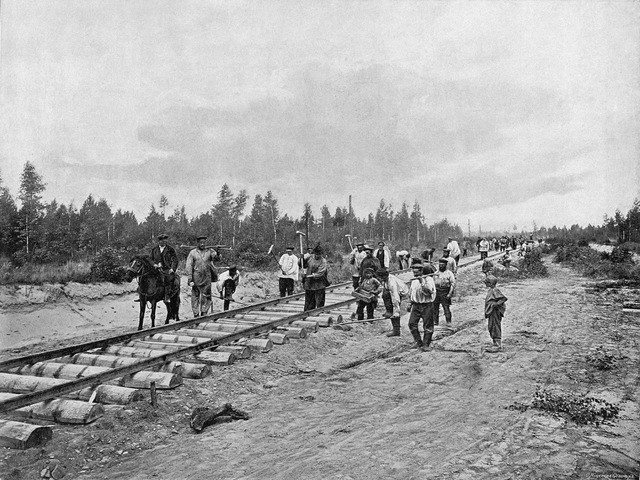 Ferrocarril Transcaspiano y Transiberiano