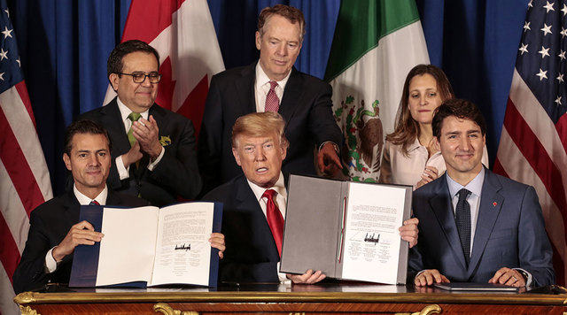 NAFTA renamed USMCA