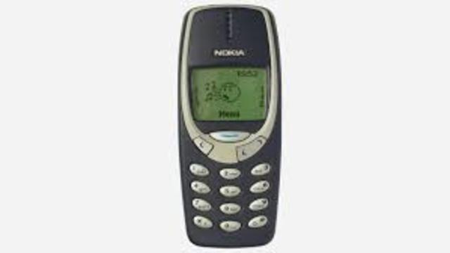 My first cellular phone: Nokia
