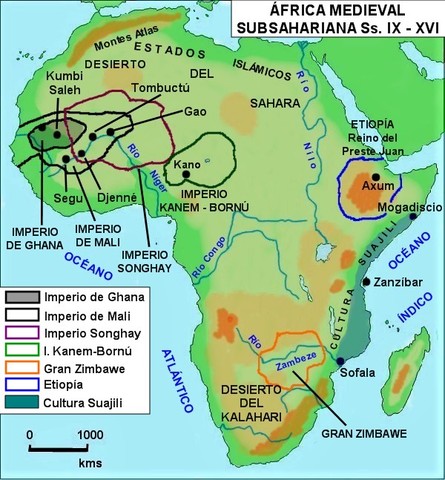Edad Media: África y sus imperios.