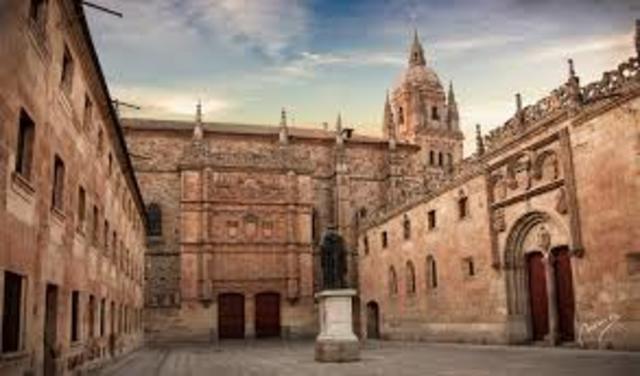 Salamanca: La primera Universidad de habla hispana.
