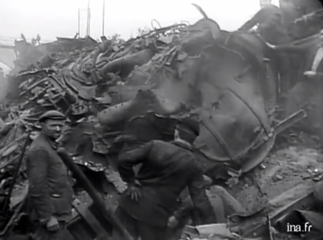 Sabotages des rails par la résistance