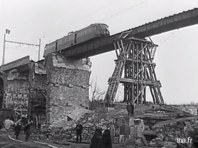 Reconstruction du réseau ferroviaire français