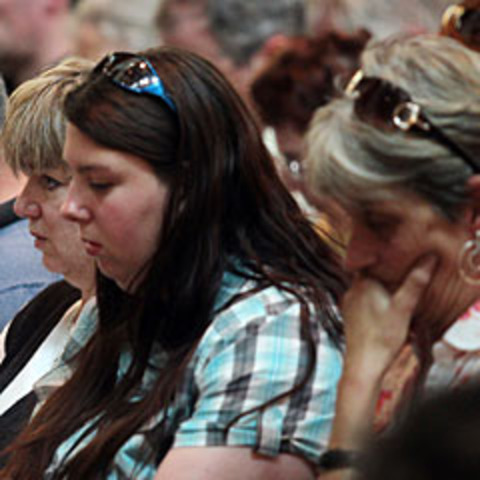 Families of the dead miners told it could be three months before the mine is safe to enter.