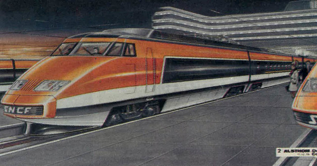 Présentation du turbotrain ou TGV