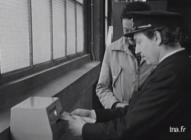 Premier compostage de billet