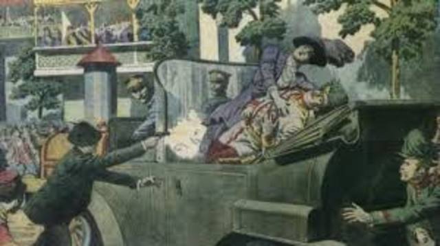 Asesinato del archiduque Francisco Fernando y su esposa