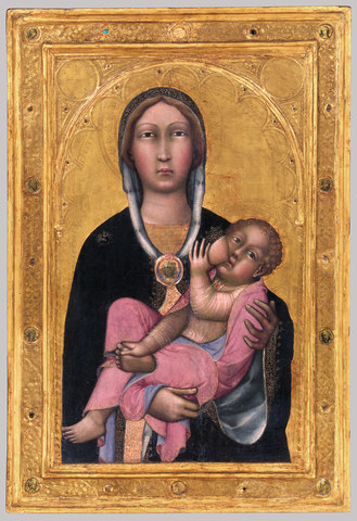 Parents raising their children in the fifteenth century